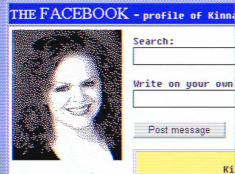 Tak wyglądałby Facebook w latach 90-tych