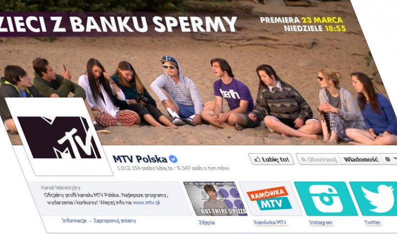 MTV Polska ma 1 milion fanów
