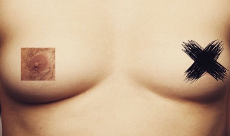 Kobiety topless z męskimi sutkami – nowa akcja na Instagramie