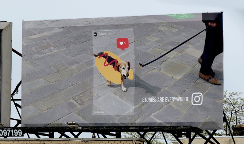 “Stories są wszędzie”, czyli kampania reklamowa Instagrama na ulicach miast