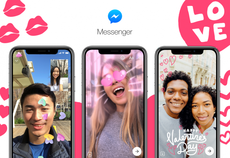 Walentynki na Messengerze – co dla zakochanych przygotował Facebook?