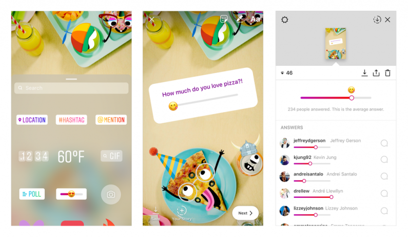 Emoji Slider – nowa forma ankiet w Instagram Stories