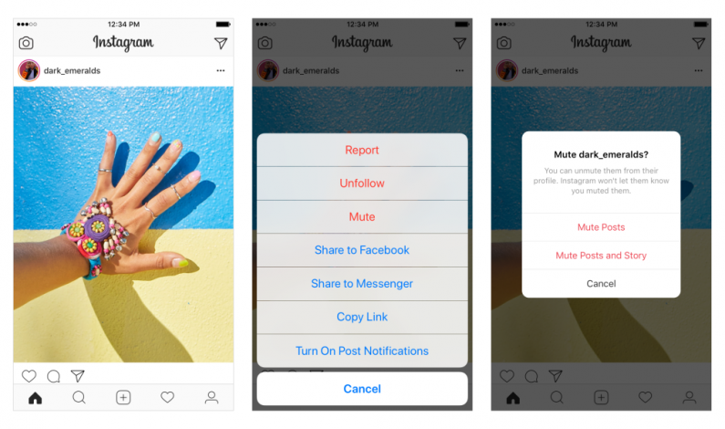 Instagram wprowadza możliwość wyciszania profili