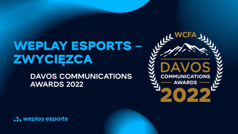 WePlay Esports – zwycięzca Davos Communications Awards 2022