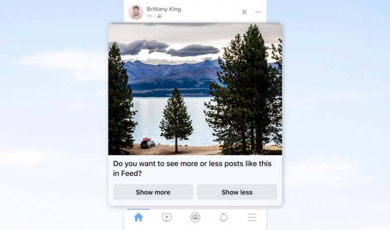 Show more i Show less – nowa metoda personalizacji Aktualności na Facebooku