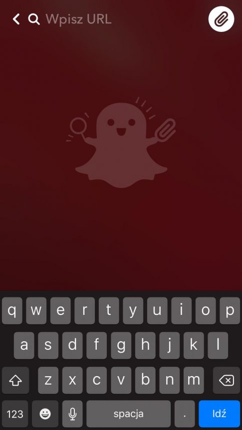 fot. screen z aplikacji Snapchat