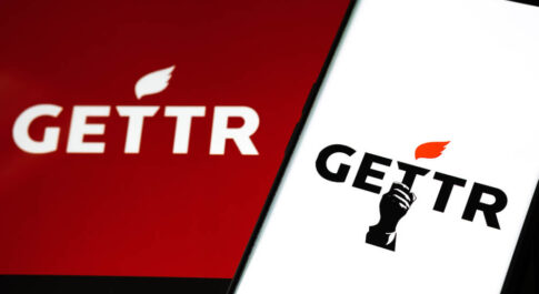 Logo platformy Gettr.