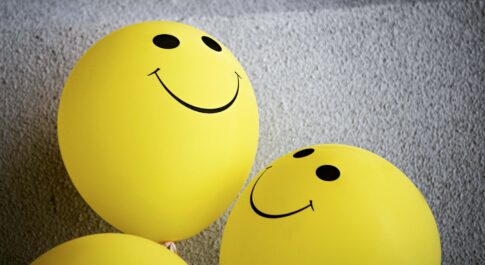 Balony z usmiechem