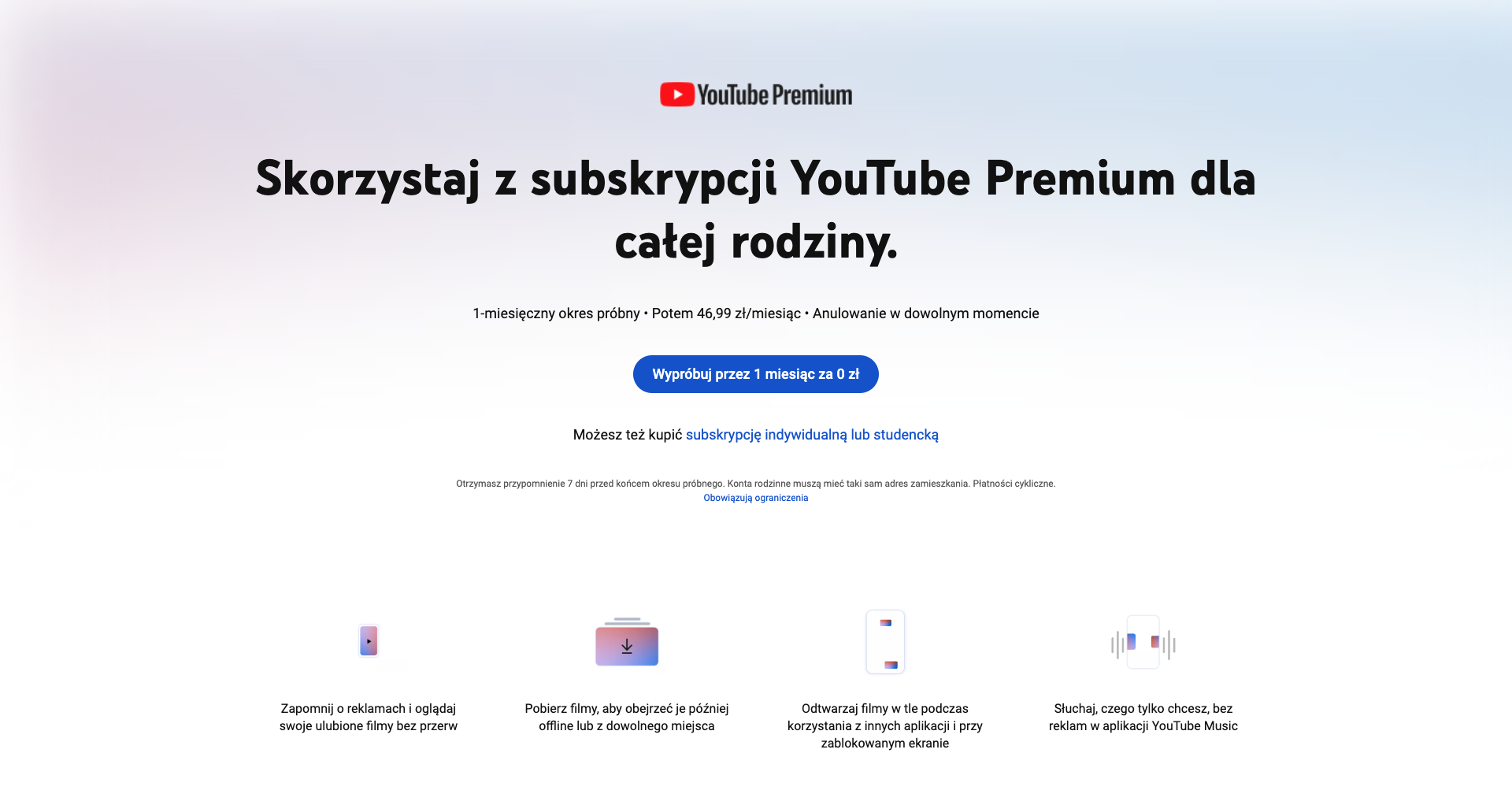 YouTube Premium Family